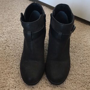 Lauren Conrad Black Booties